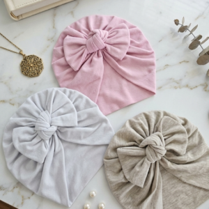 pack turbantes para bebé "sweet knot"
