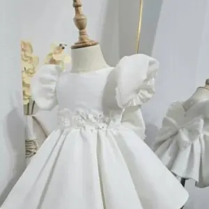 Vestido de Ceremonia Niña Blanco