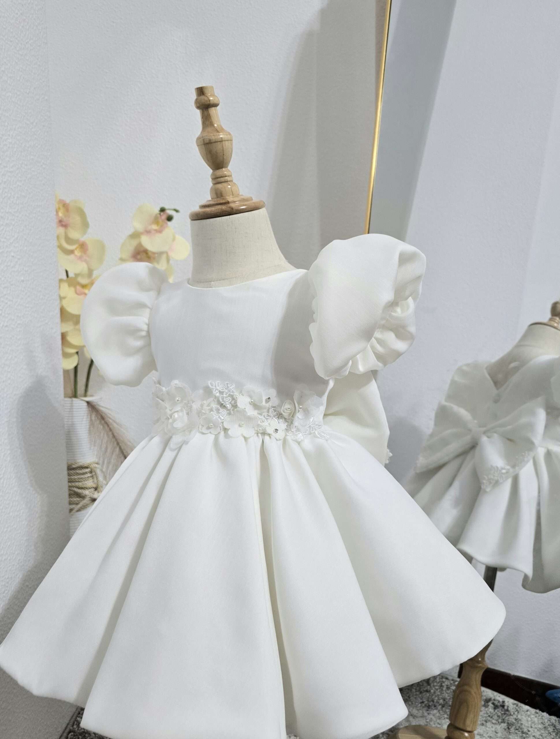 Vestido de Ceremonia Niña Blanco