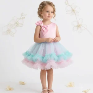 vestido de niña de tul