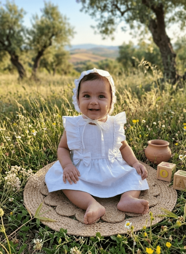 Traje de Bautizo y Primer Cumpleaños